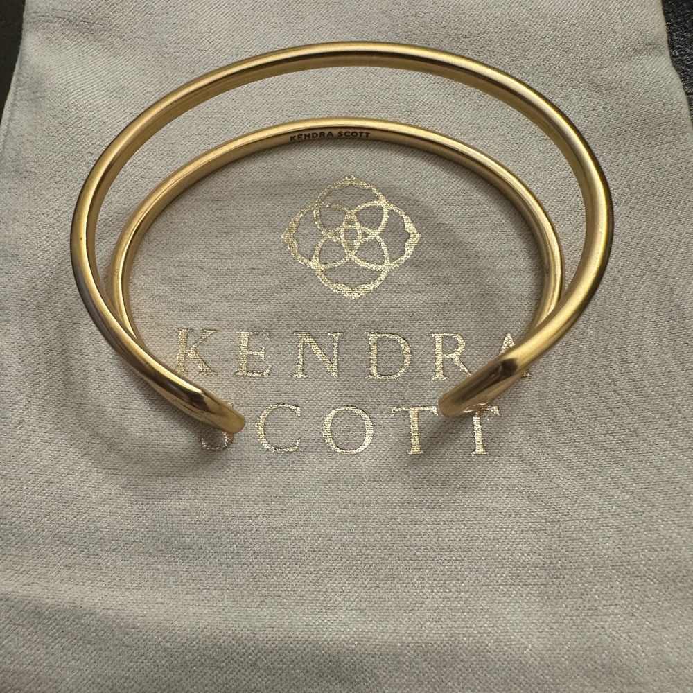Kendra Scott Mikki Cuff Gold Bracelet